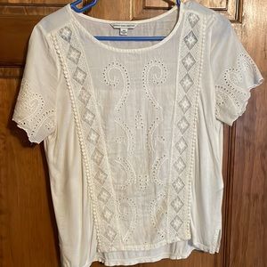 White Lace AE Top